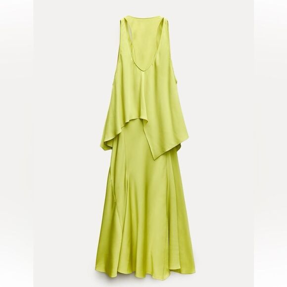 Zara flowy dress with cape NWT - Picture 7 of 7